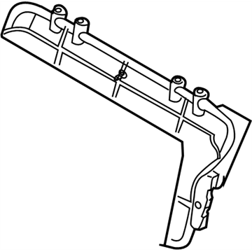 Infiniti 89601-7S000 Frame Assembly-3RD Seat Back