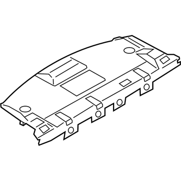Infiniti 79910-4GB1A Finisher-Rear Parcel Shelf