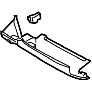 Infiniti 68106-AM607 Panel-Instrument Lower,Driver