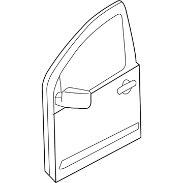 Infiniti 80100-7S630 Door-Front,RH