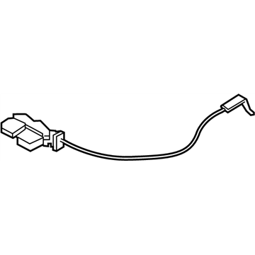 Infiniti 88641-4HA0A Lock Assy-Rear Seat