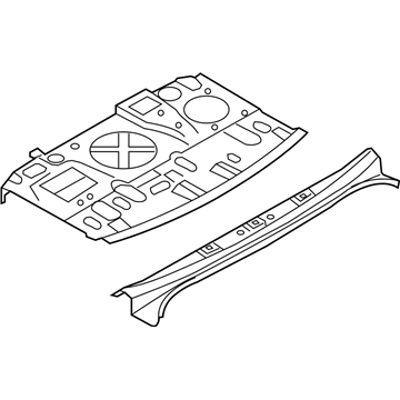 Infiniti 79400-1MA0A Parcel Shelf