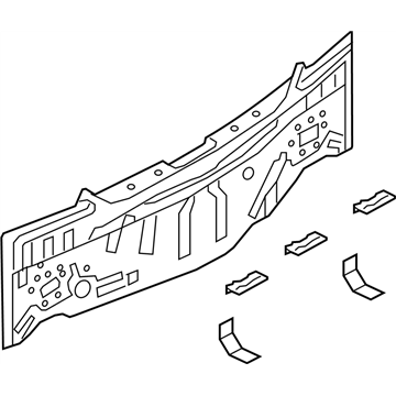 Infiniti 79100-1MA0A Panel-Upper Re