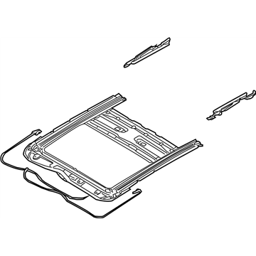 Infiniti 91350-CG010 Rail Assy-Sunroof