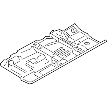 Infiniti G37 Floor Pan - 74321-JK030