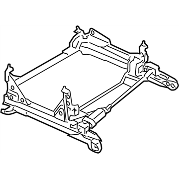 Infiniti 87400-AM300 Adjuster Assy-Front Seat,RH