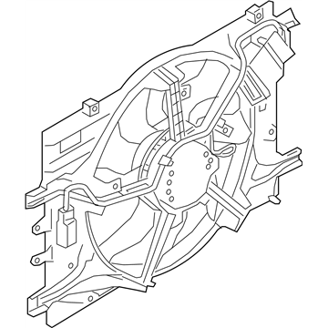 Infiniti Q60 Radiator fan - 21481-4GC0B