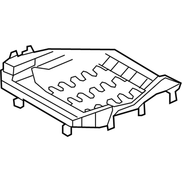 Infiniti 87351-AC810 Frame Assembly-Front Seat Cushion