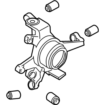 Infiniti 43019-AG010 Housing-Rear Axle,LH