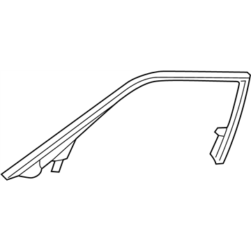 Infiniti 802D3-AR003 Cover Front Door Sash,LH