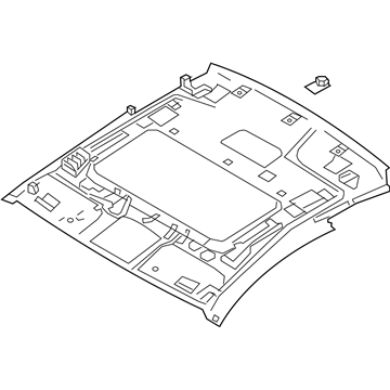 Infiniti 73910-5CH0A Headlining Assy