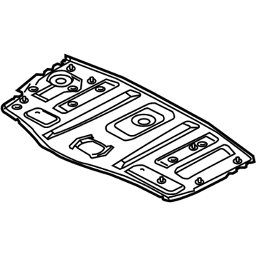 Infiniti 74514-CD030 Floor-Rear,Rear