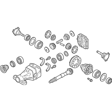 Infiniti QX56 Differential - 38300-1LA1A