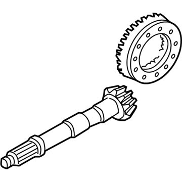 Infiniti 38100-1LC1A Gear Set-Final Drive