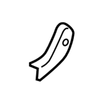 89305-1LZ0B Infiniti Cover - Hinge, RH Illustration 1 of 1