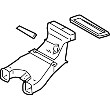 Infiniti 27830-AR200 Duct-Heater