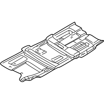 2004 Infiniti M45 Floor Pan - 74320-CR930