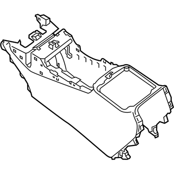 2015 Infiniti QX60 Center Console Base - 96911-9NA1B