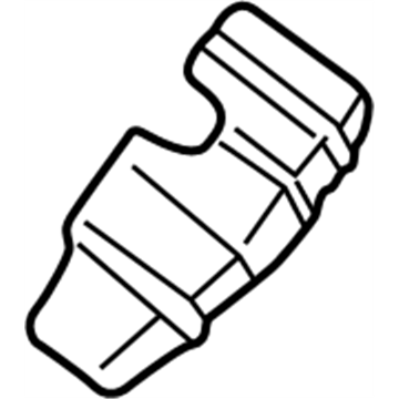 Infiniti 16590-7B016 Exhaust Manifold Cover 16590-7B016 Infiniti Exhaust Manifold Cover Illustration 1 of 1