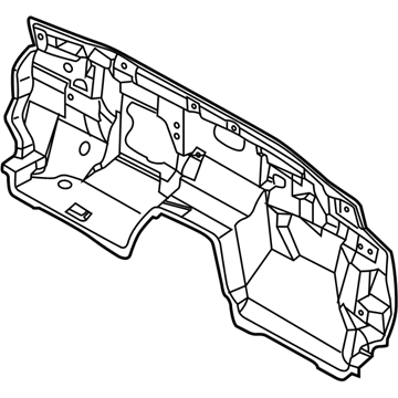 Infiniti 67900-CR900 Insulator-Dash Lower