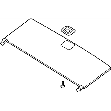 Infiniti 84908-7S603 Board Assy-Luggage Floor,Center