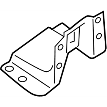 Infiniti G9138-3JAAA Bracket Assy-Rear Panel Reinforce,RH