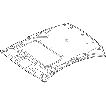 Infiniti 73910-4HB6A Headlining Assy