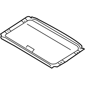 Infiniti 91250-AC510 Shade Assy-Sunroof