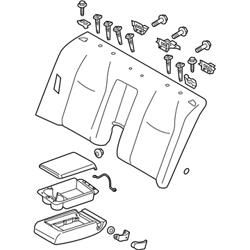 Infiniti 88600-1MA0A Back Re Seat C