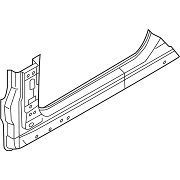 Infiniti G6410-5CAMA Sill Assy-Outer,RH