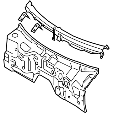 Infiniti 67100-EH130 Dash Assembly Upper