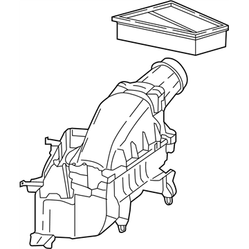 Infiniti QX30 Air Filter Box - 16500-5DD0A