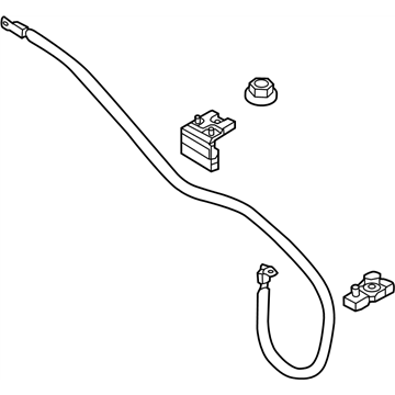 2017 Infiniti Q60 Battery Cable - 24119-4GD0A