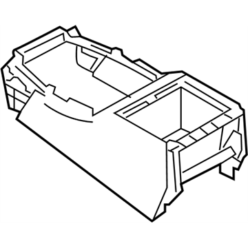 Infiniti 96948-1LA0B Console Assembly-Floor, Front