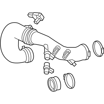 Infiniti 16576-2V70A Intake Air Duct