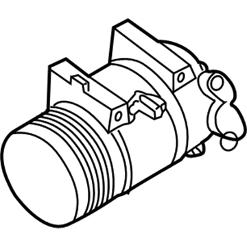 Infiniti 92610-1LA0B COMPRESSR Wo Cl