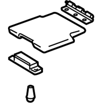 Infiniti 88730-1CB1C Lid Assy-Armrest