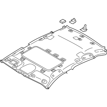 Infiniti 73910-1MA4A Headlining Assy