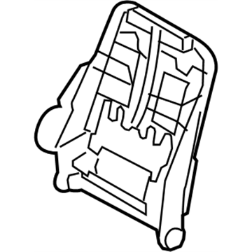 Infiniti 87651-JU02A Frame Assy-Back,Front Seat