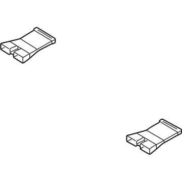 Infiniti 27831-AG000 Duct-Heater Floor 2ND