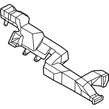 Infiniti 27860-AR710 Duct-Ventilator,Center