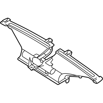 Infiniti 27800-AR000 Nozzle-DEFROSTER