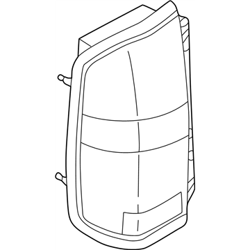 Infiniti QX4 Tail Light - 26559-1W310