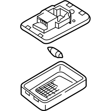 Infiniti 26410-2W612 Lamp Assembly-Luggage Room