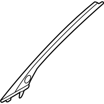 76912-ZK30A Infiniti Front Pillar Garnish Assembly Left Hand Illustration 1 of 1