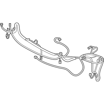 Infiniti 24033-4AN1A Harness-Corner Sensor,Front