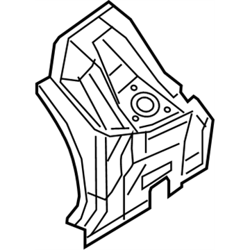 Infiniti 64120-1MA0A Reinforcement