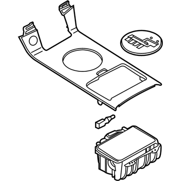 Infiniti 96941-CL77A FINISHER-Console Indicator