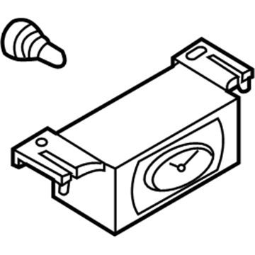 Infiniti 25810-CG001 Clock Assy-Analog