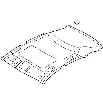 Infiniti 73910-1CA3C Headlining Assy